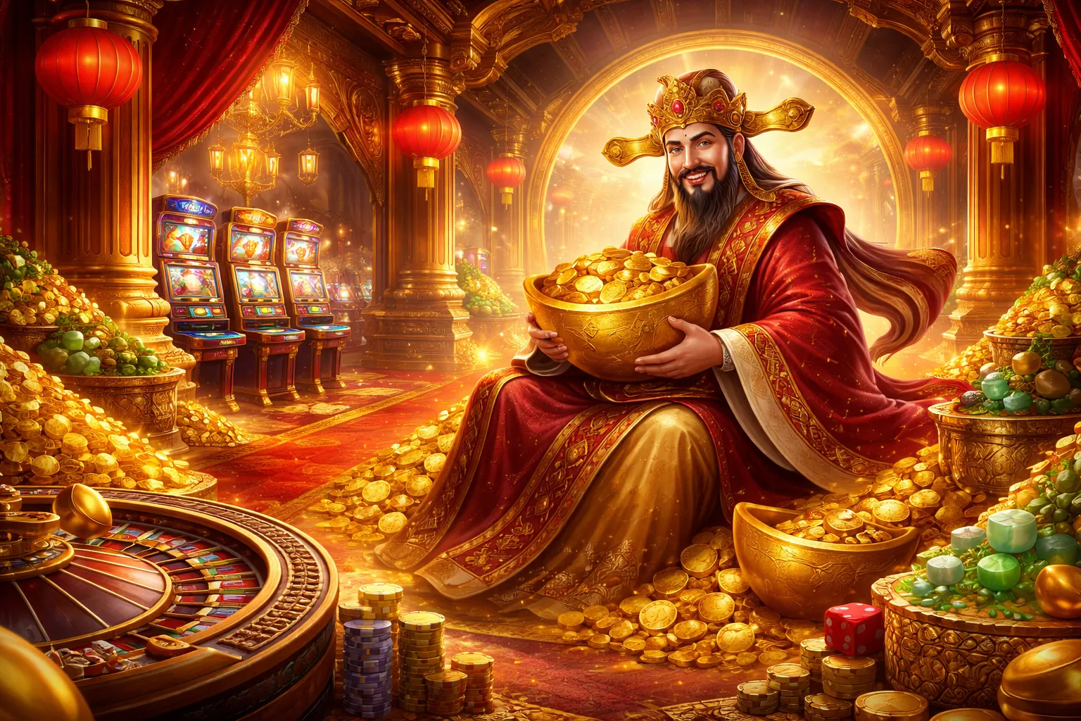 Hình ảnh bàn Baccarat sang trọng với các lá bài và chip, thể hiện chiến lược nâng cao tại hm88 info.